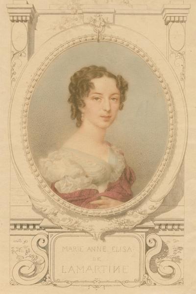 Portrait de Marie Anne Elisa de Lamartine