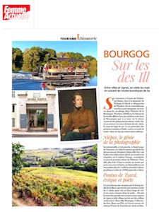 Article du Journal de Saône-et-Loire présentant les nouvelles acquisitions du château