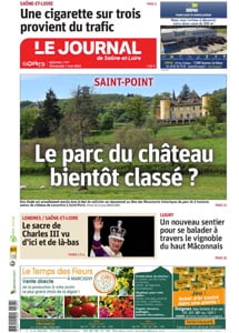 Article du Journal de Saône-et-Loire évoquant le possible classement du parc du château